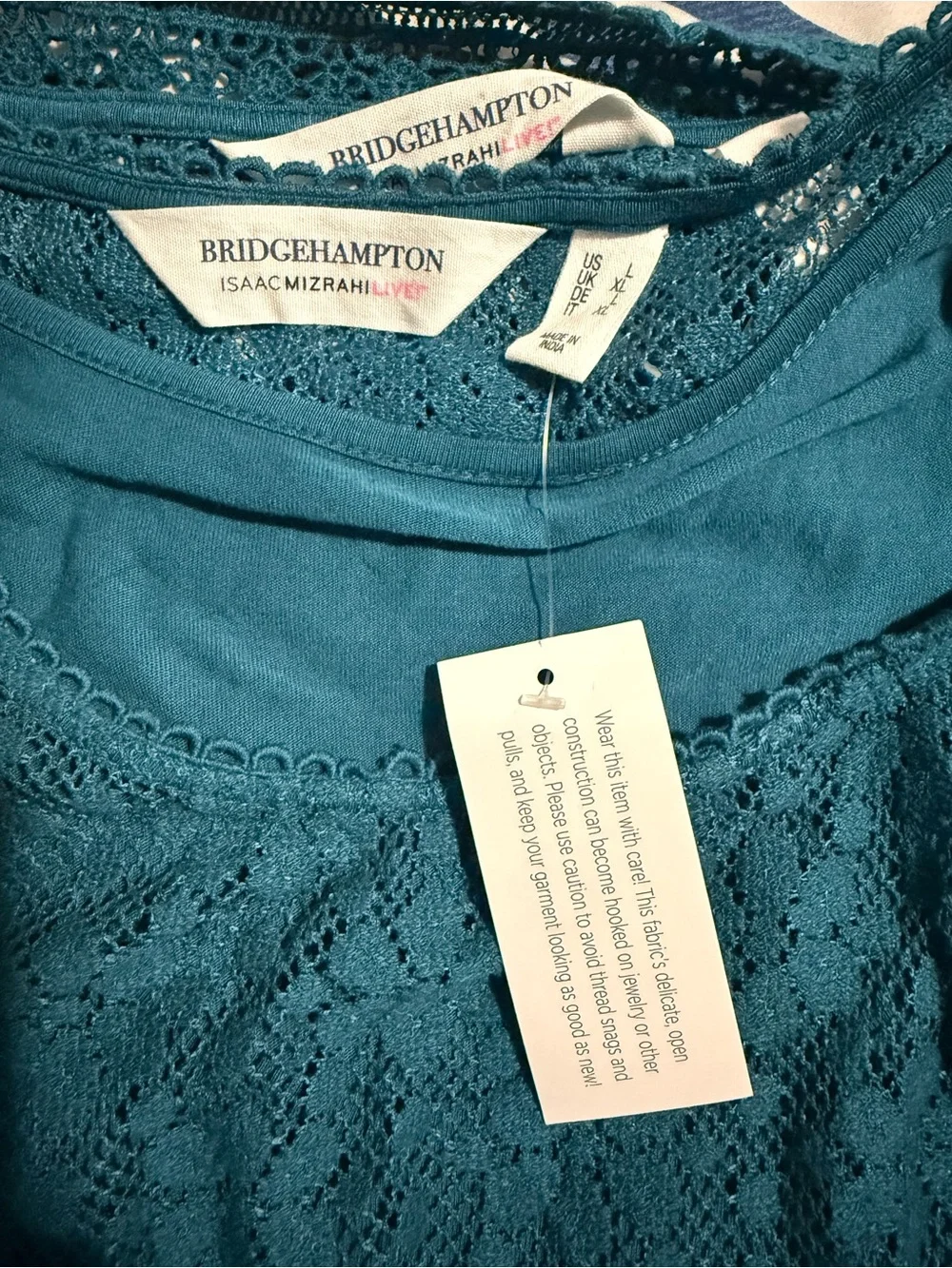 Bridgehampton Isaac Mizrahi Live! Lace Dress Set L